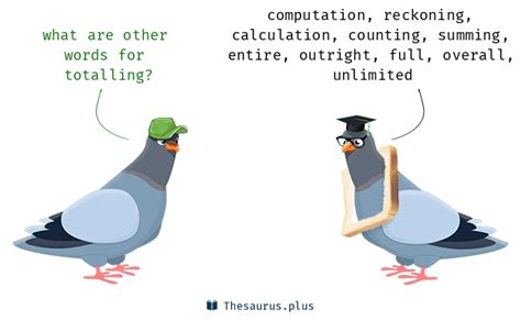 totalling synonym|totalling meaning.
